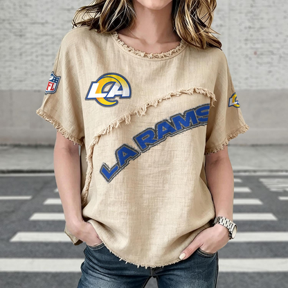 LAR x NFL Womenƒ??s Vintage O-Neck 2905 DatND DVT