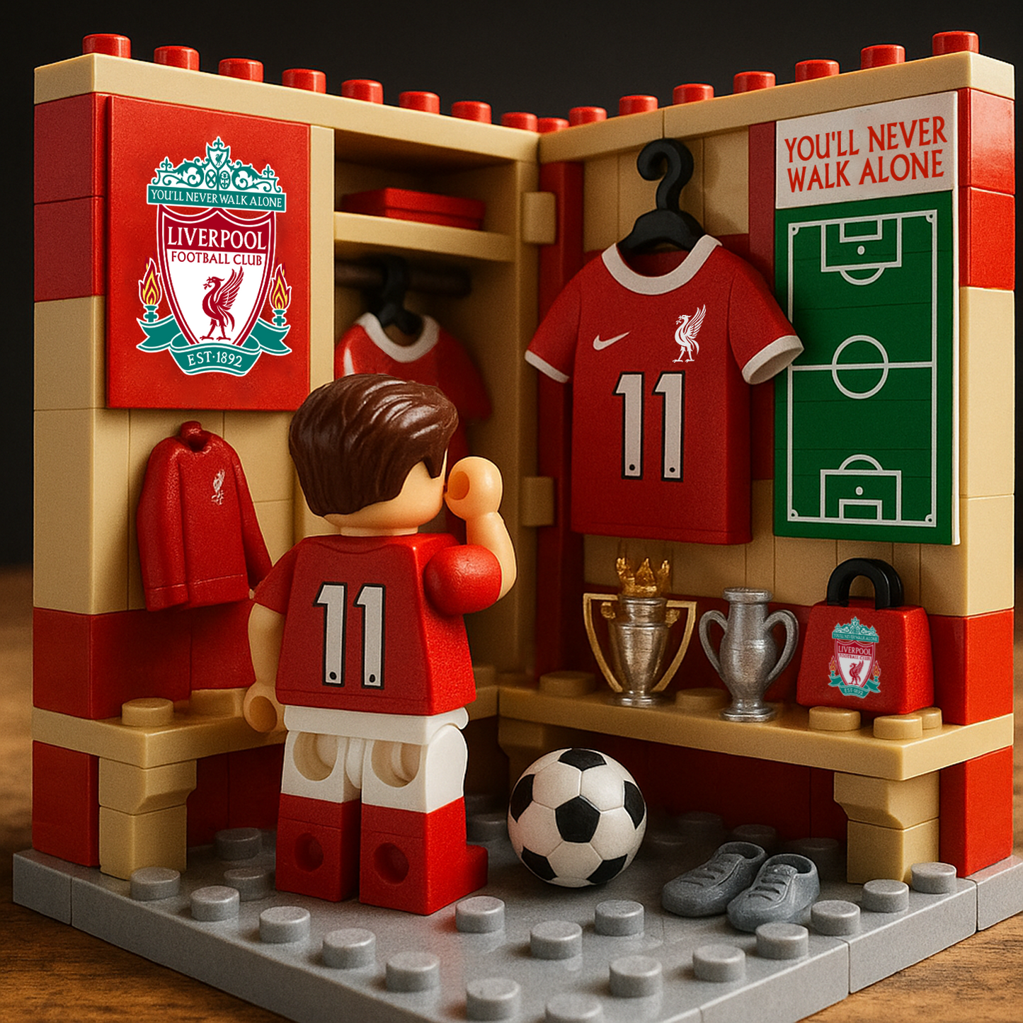 LIV x EPL Football Sports Room Block Set 211 DatND DVT