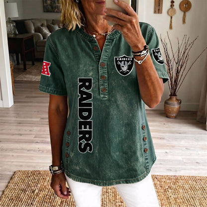 LV x NFL Womenƒ??s Denim Casual Tops DATND LBN 190526
