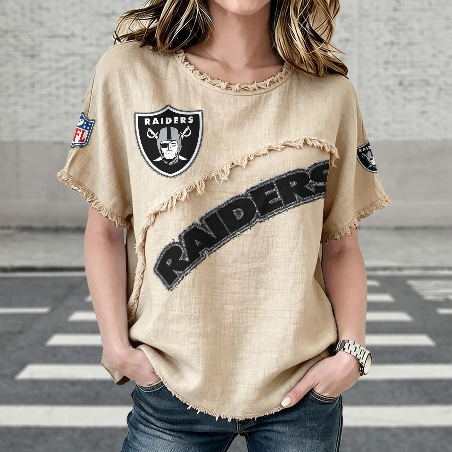 LV x NFL Womenƒ??s Vintage O-Neck 2905 DatND DVT