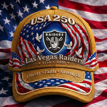 Premium NFL x LVR 250 Years  Anniversary Of Freedom  Cap 220626