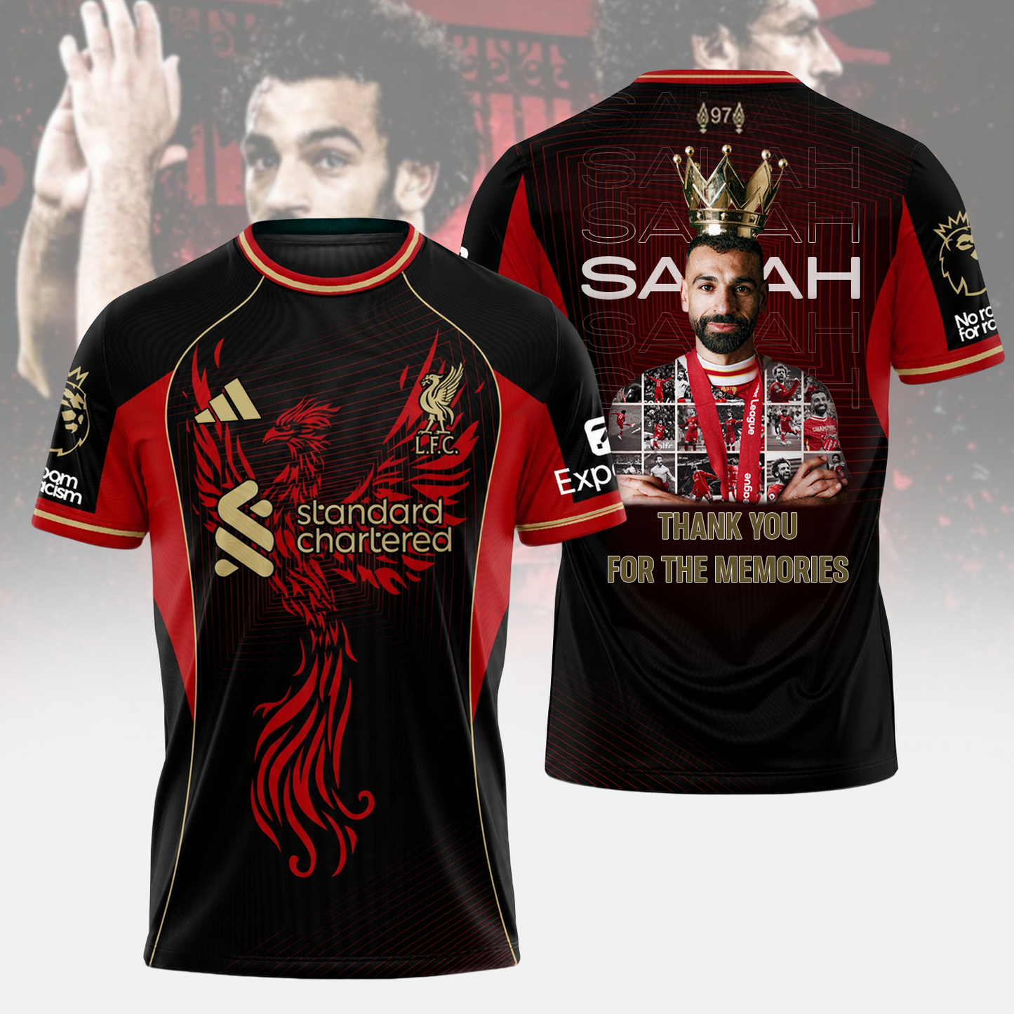 M.Salah 11 x LIV Premium 3D Shirt 2805 V2 DatND DVT