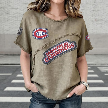 MC x NHL Womenƒ??s Vintage O-Neck 2905 DatND DVT