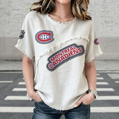 MC x NHL Womenƒ??s Vintage O-Neck 2905 DatND DVT