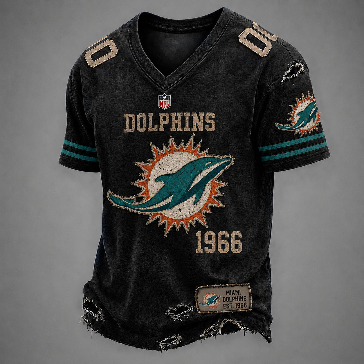 MD x NFL Premium V-neck Shirt 230626