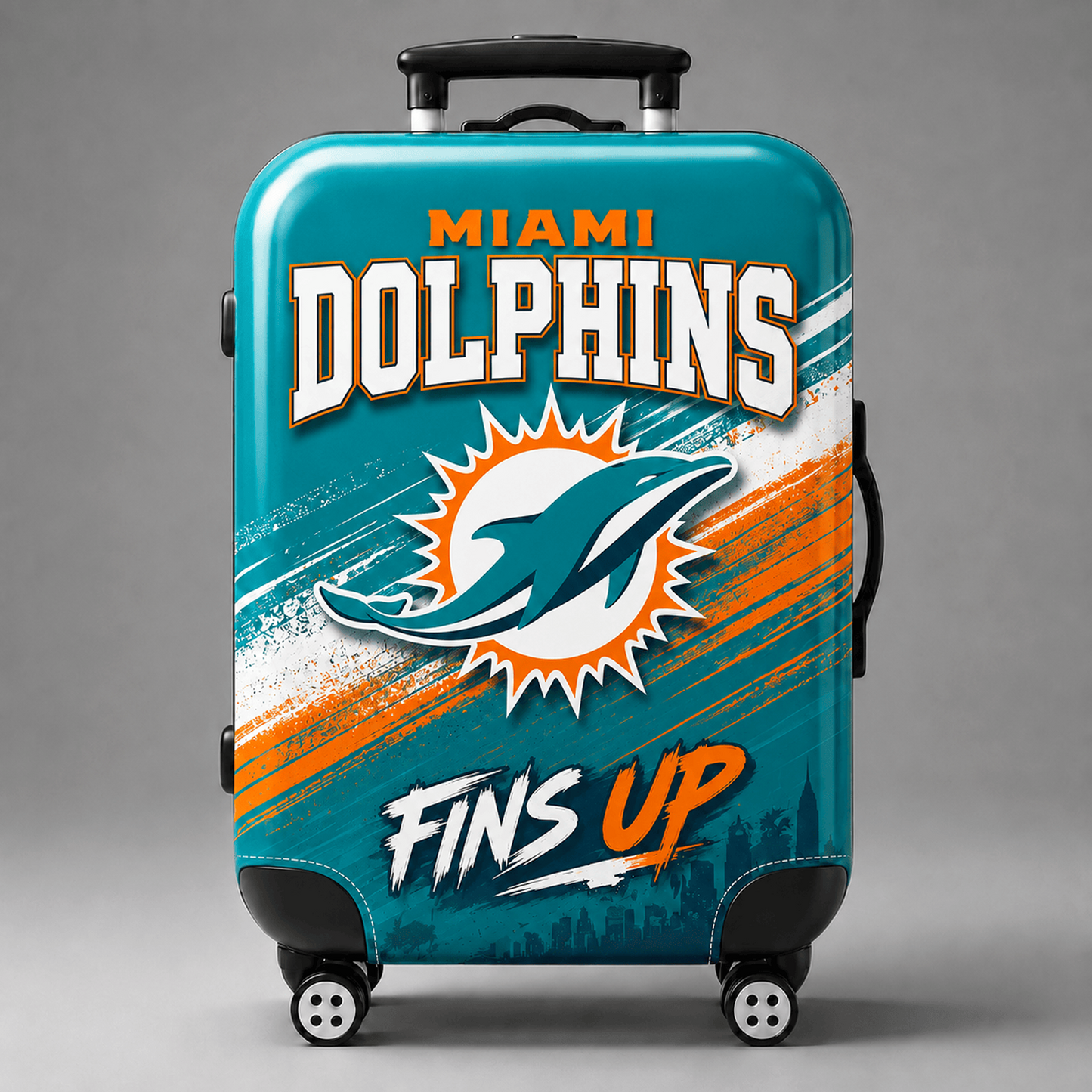 MIA Premium NFL Game Day Football Fan Luggage Cover 1706