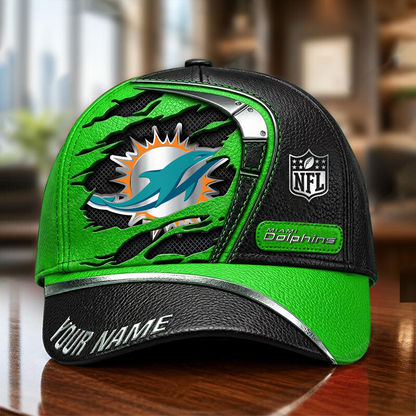 MIA x NFL Premium Multicolor 3D Cap 200626