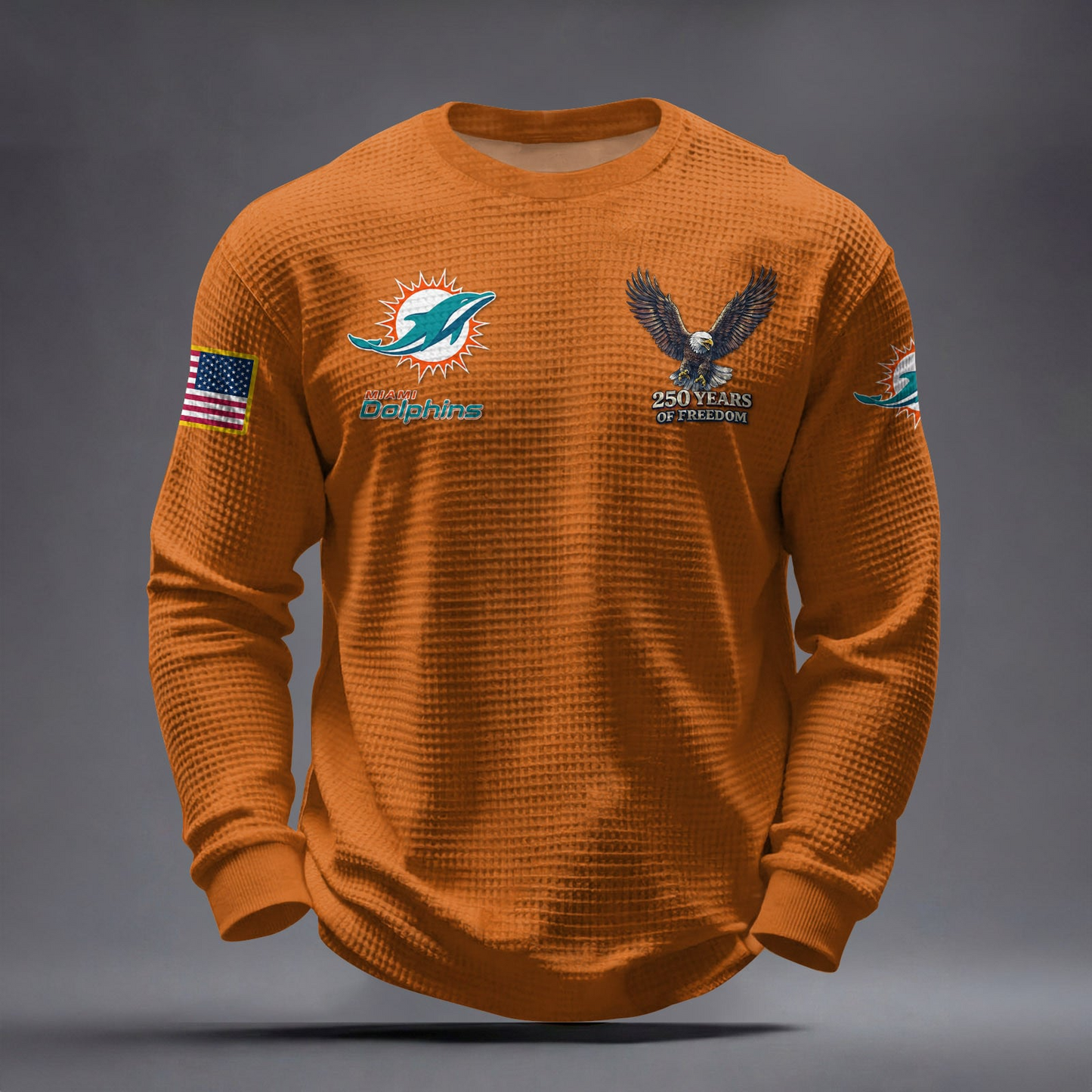 MIA x NFL Waffle Sweatshirt DatND DVT