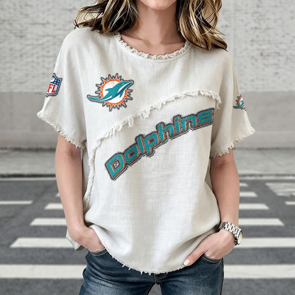 MIA x NFL Womenƒ??s Vintage O-Neck 2905 DatND DVT
