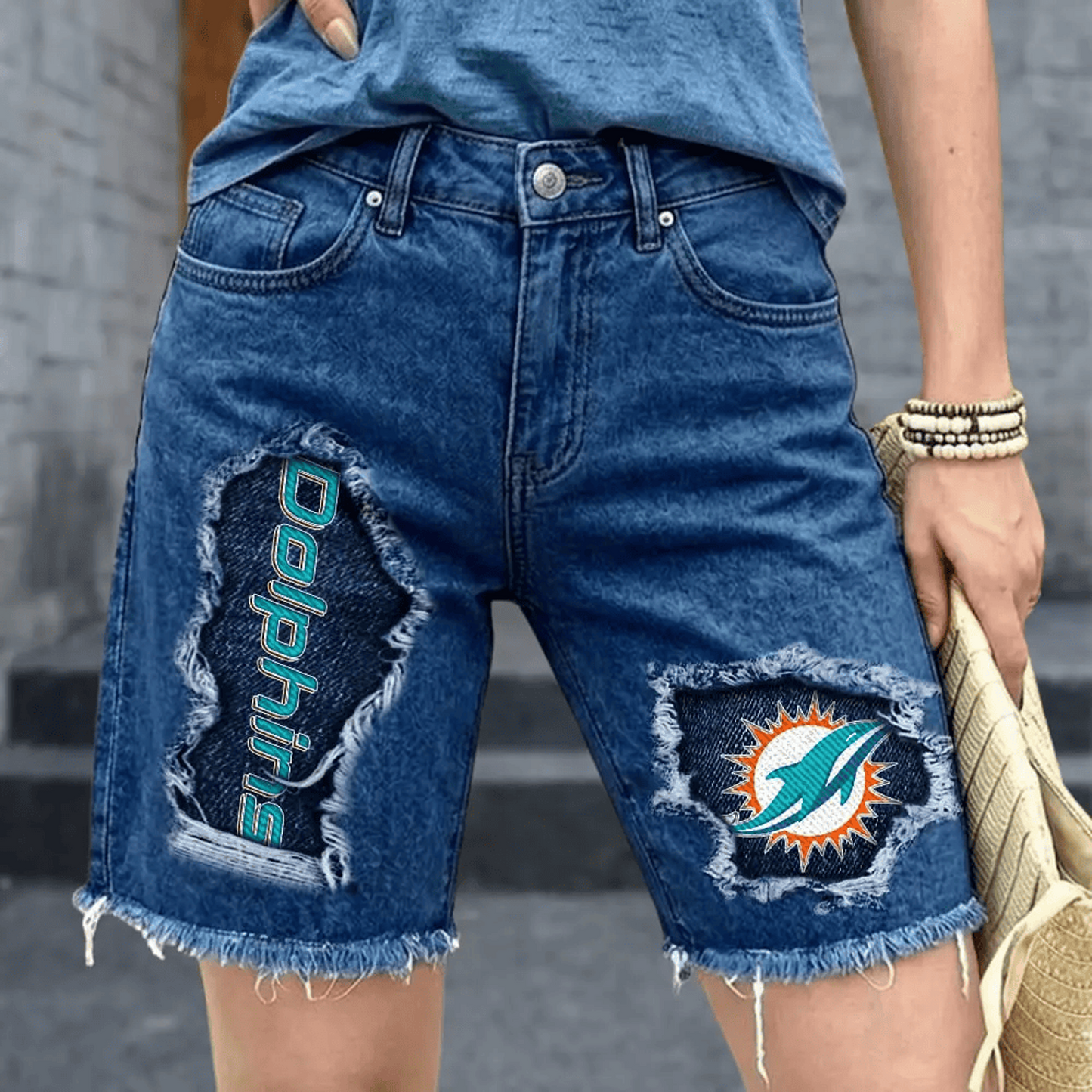 MIA x NFL Women's Jeans V1 DATND TANTD 060626