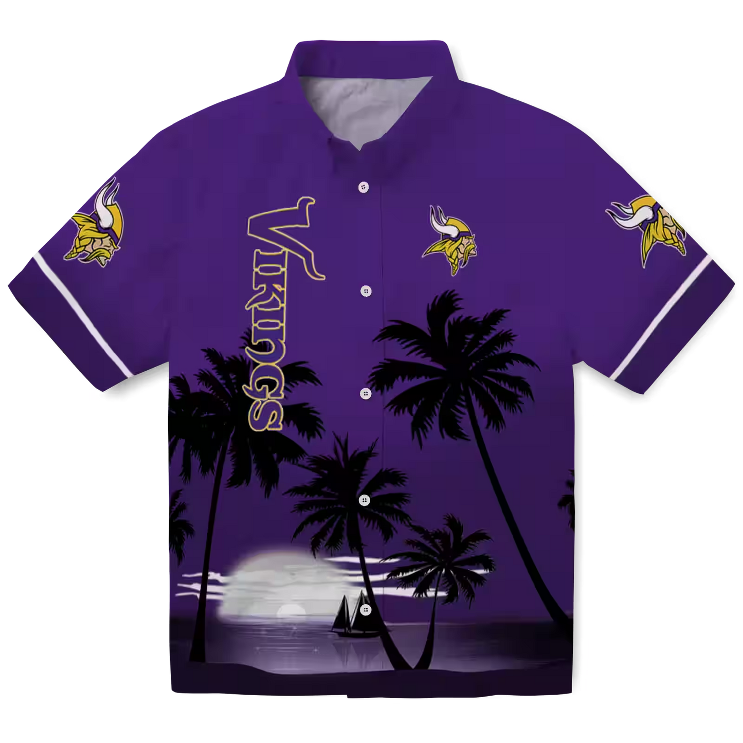 MIN x NFL Hawaiian Shirt ƒ?? Beach Sunset DATND TANTD 270526