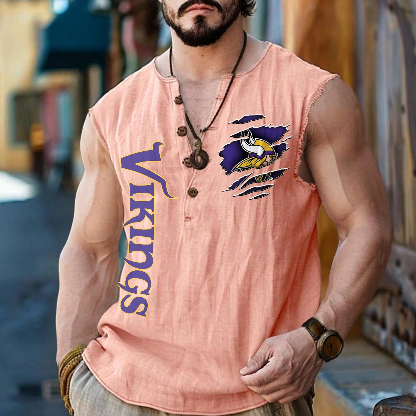 MIN x NFL Tank Tops 2805 DatND DVT