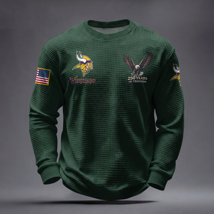 MIN x NFL Waffle Sweatshirt DatND DVT