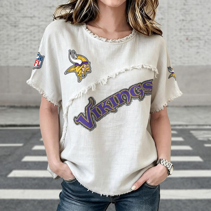 MIN x NFL Womenƒ??s Vintage O-Neck 2905 DatND DVT