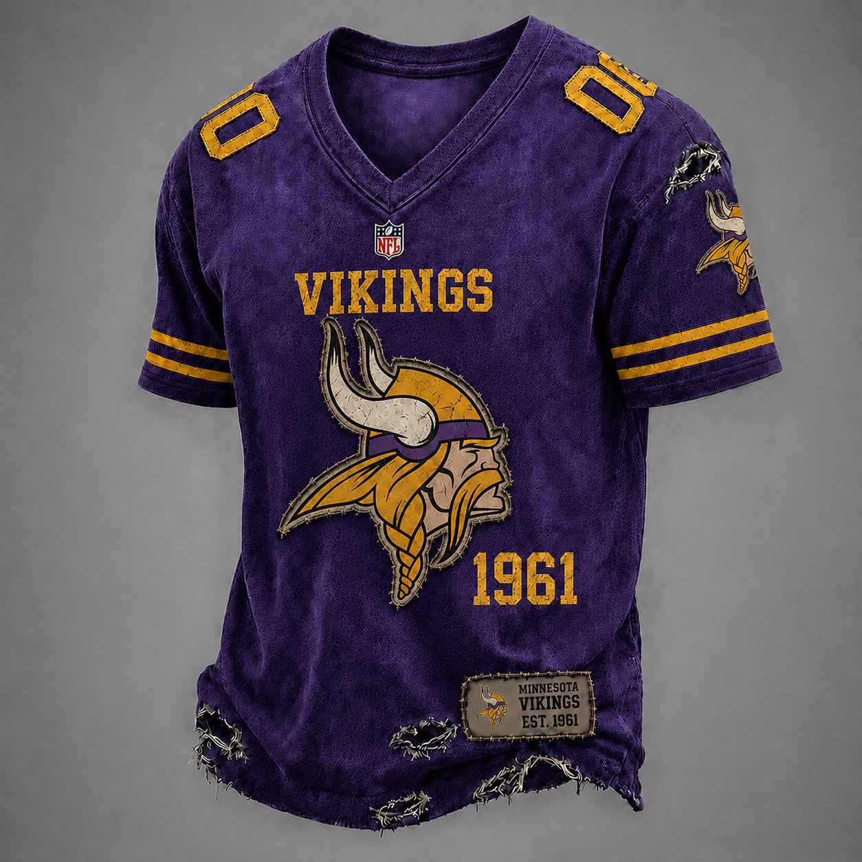 MV x NFL Premium V-neck Shirt 230626