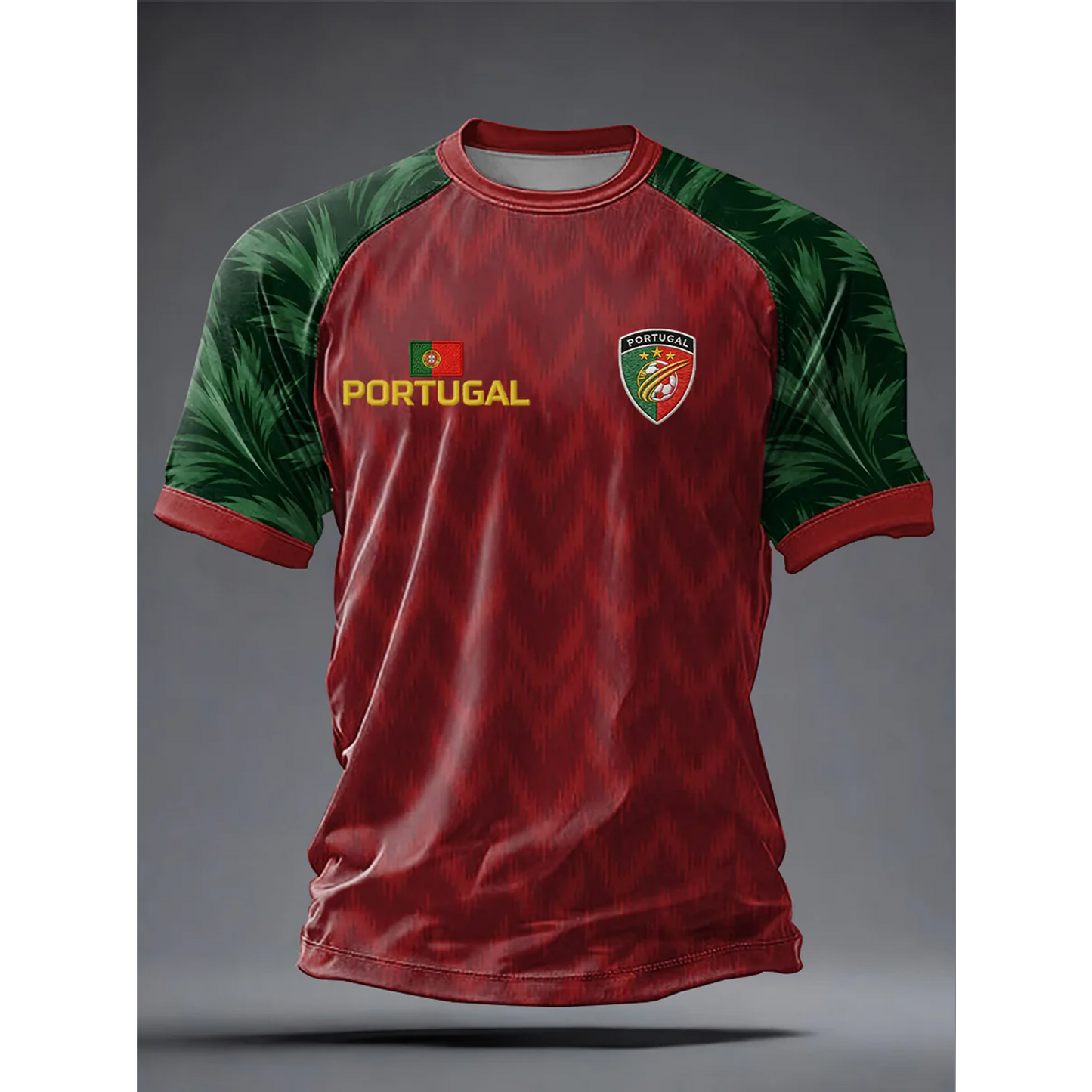 Men's Portugal Football 3D Shirt V31 DATND TANTD 050626