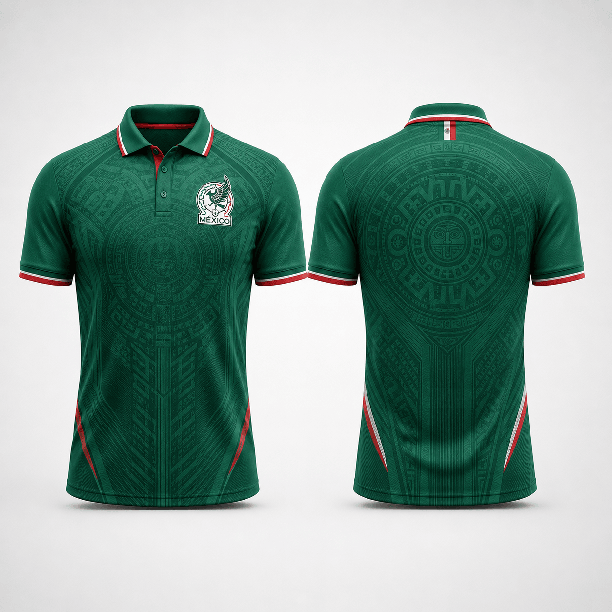 Mexico Premium WC26 Polo Shirt 0805 V2 DatND DVT