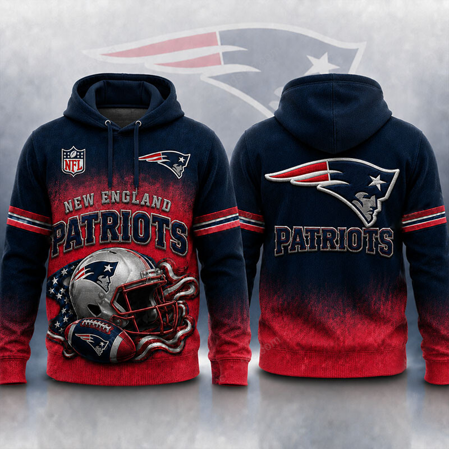NE x NFL 3D Shirt 1805 DatND DVT