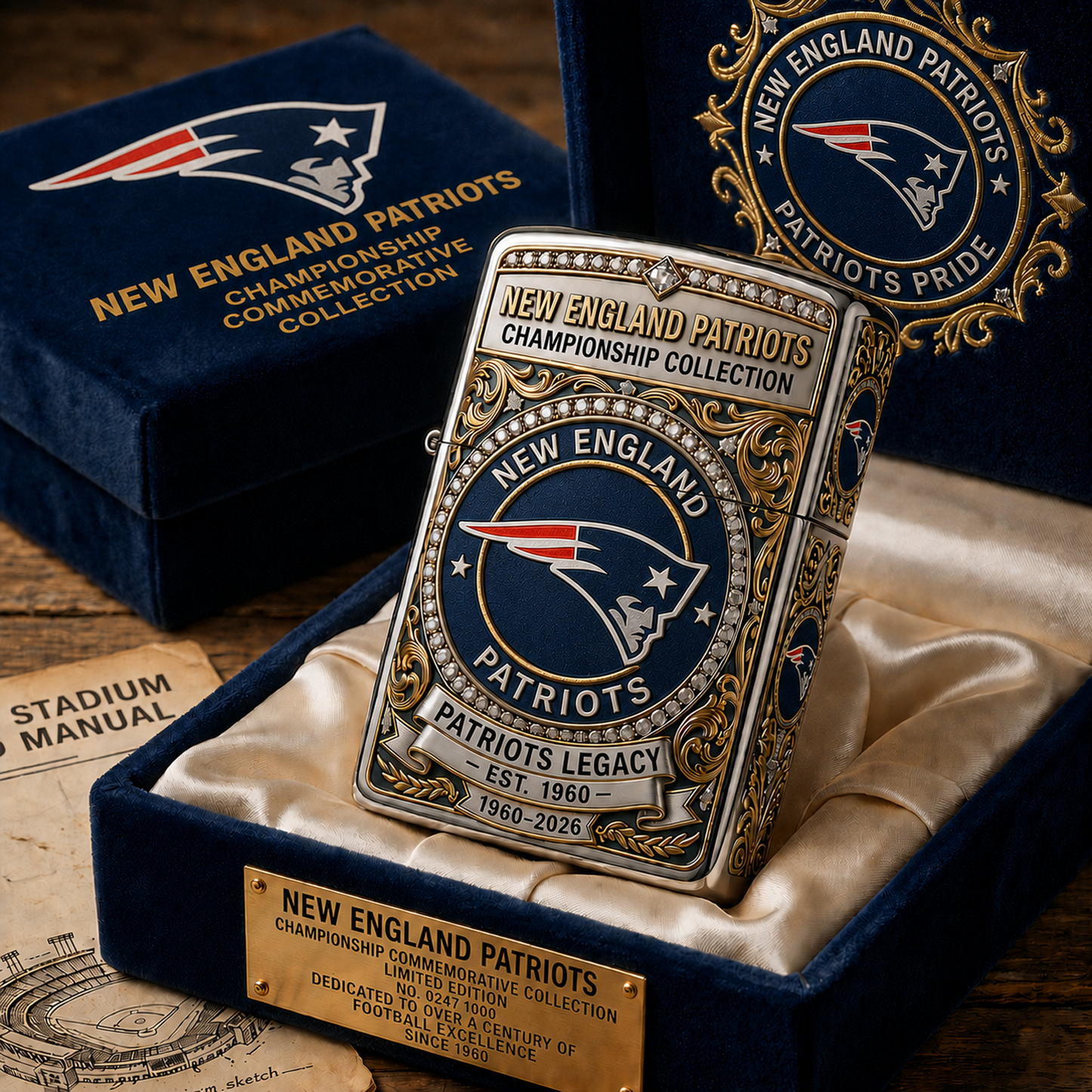 NE x NFL Premium Lighter Case 2105 DatND DVT