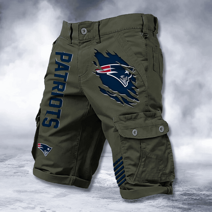 NEP x NFL Cotton Cargo Shorts DATND TANTD 2705