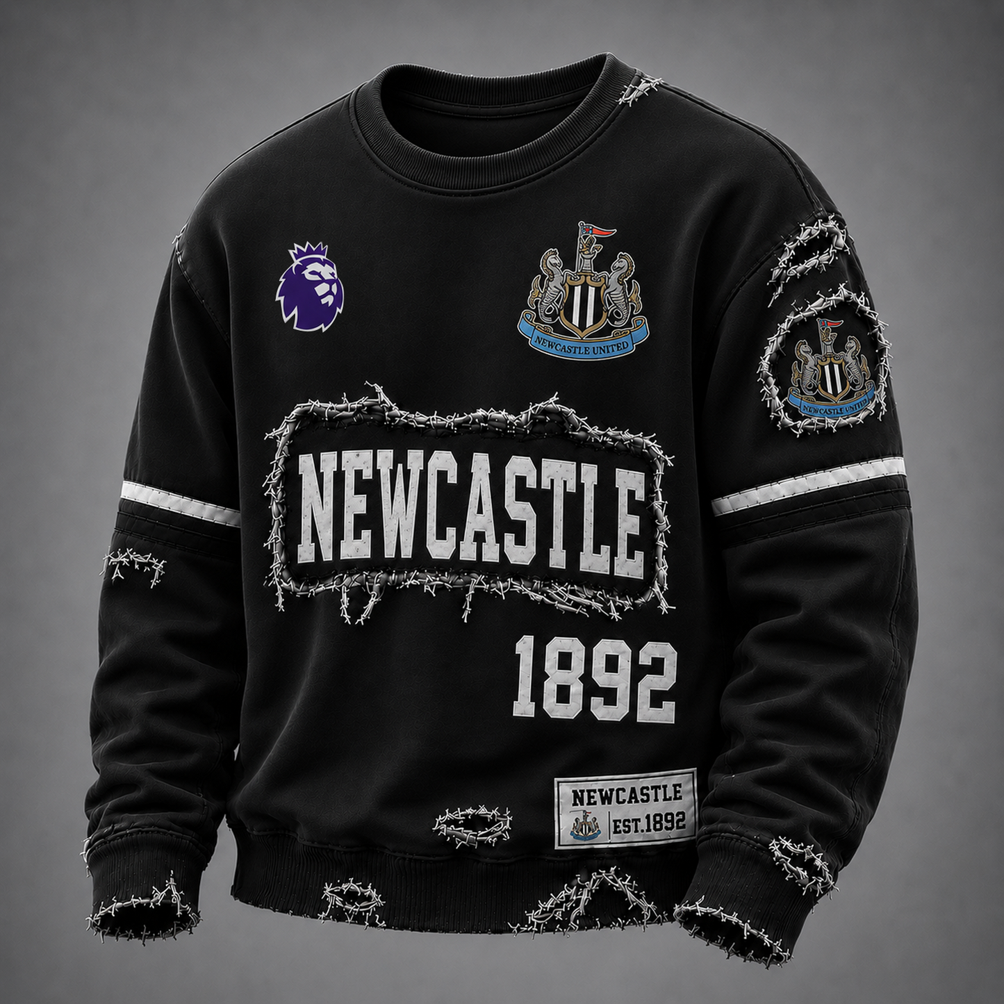 NEW x EPL Distressed Premium Sweatshirt 0806 DatND DVT