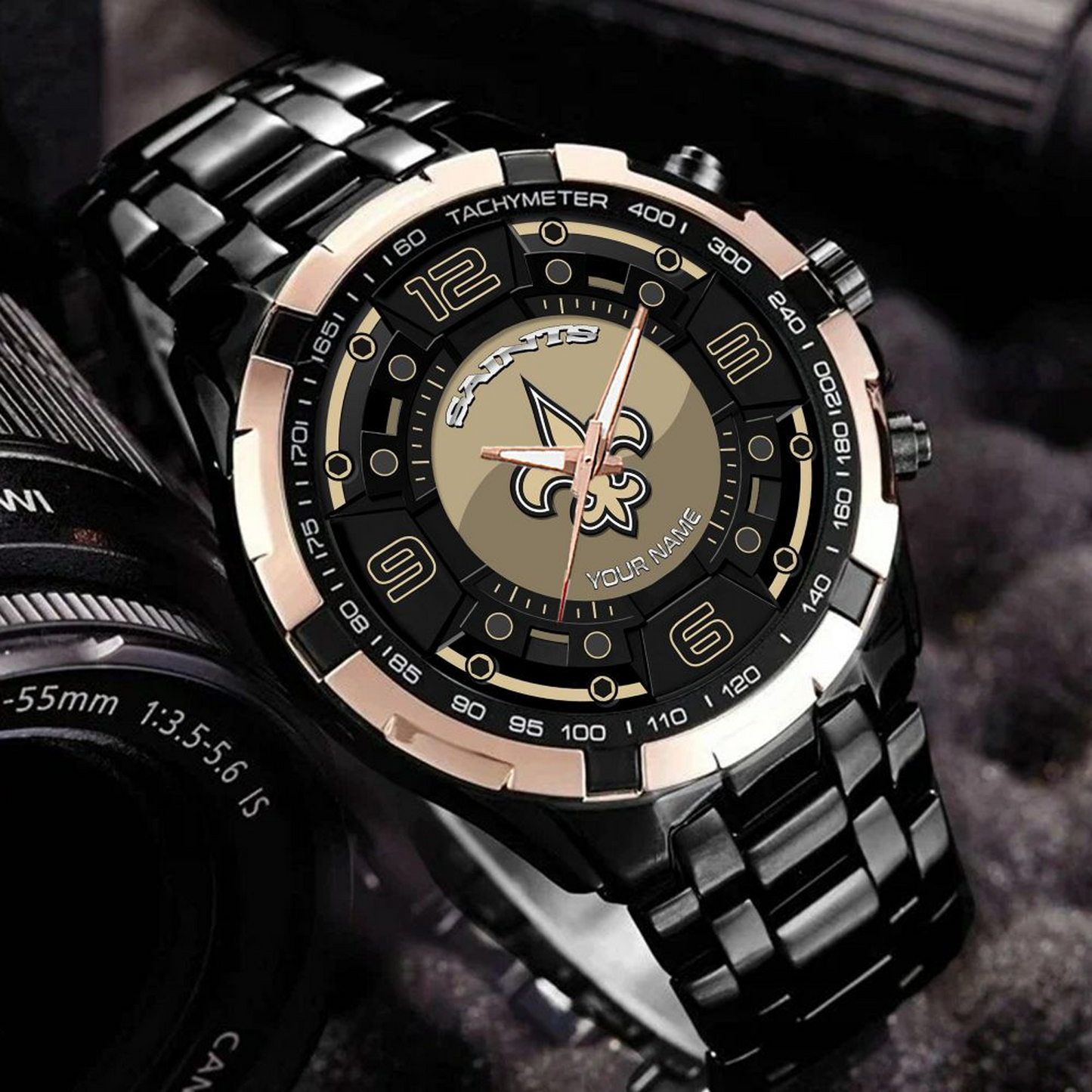 NO x NFL Stainless Steel Watch DatND DVT