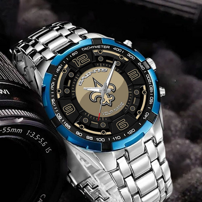 NO x NFL Stainless Steel Watch DatND DVT