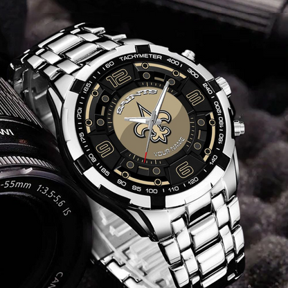 NO x NFL Stainless Steel Watch DatND DVT