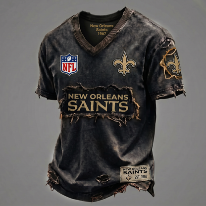 NOS NFL Premium V-Neck T-shirt Gift For Fans 0306 NAK DATND TTT