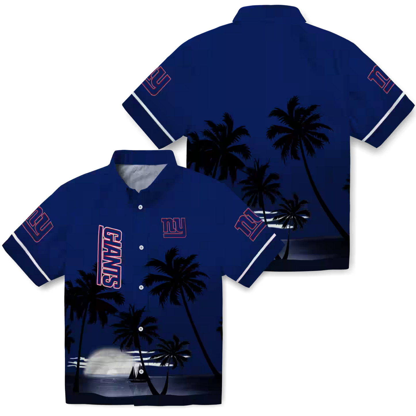 NYG x NFL Hawaiian Shirt ƒ?? Beach Sunset DATND TANTD 270526