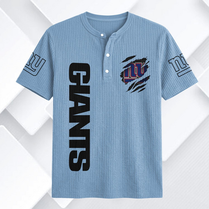 NYG x NFL Waffle Short-Sleeve Shirt 2205 DatND DVT