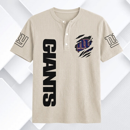 NYG x NFL Waffle Short-Sleeve Shirt 2205 DatND DVT