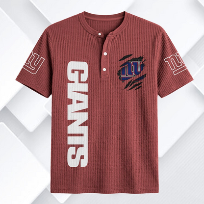 NYG x NFL Waffle Short-Sleeve Shirt 2205 DatND DVT