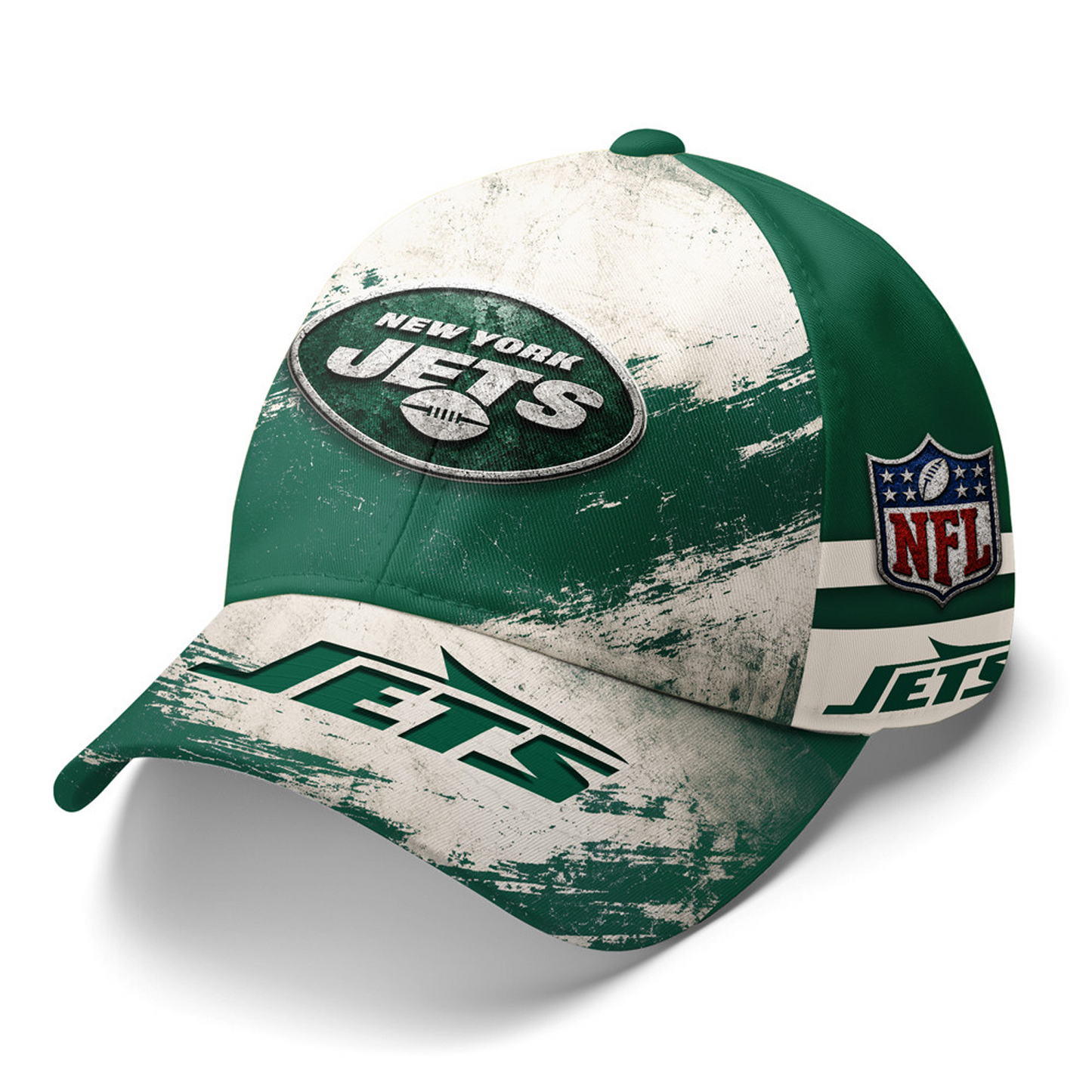 NYJ x NFL Grunge Style Team Premium Cap 0207