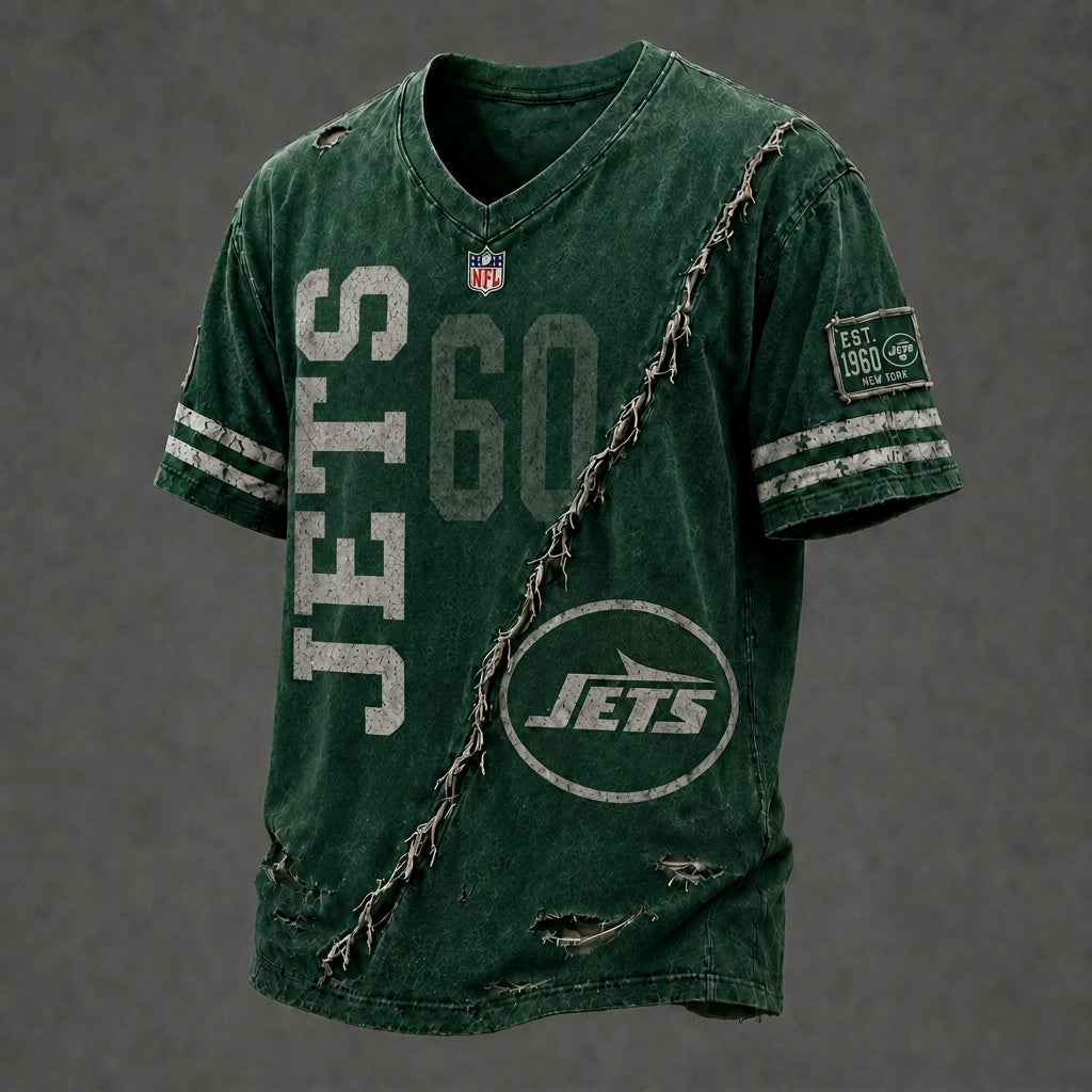 NYJ x NFL Luxury V12 Classic T-shirt 110626