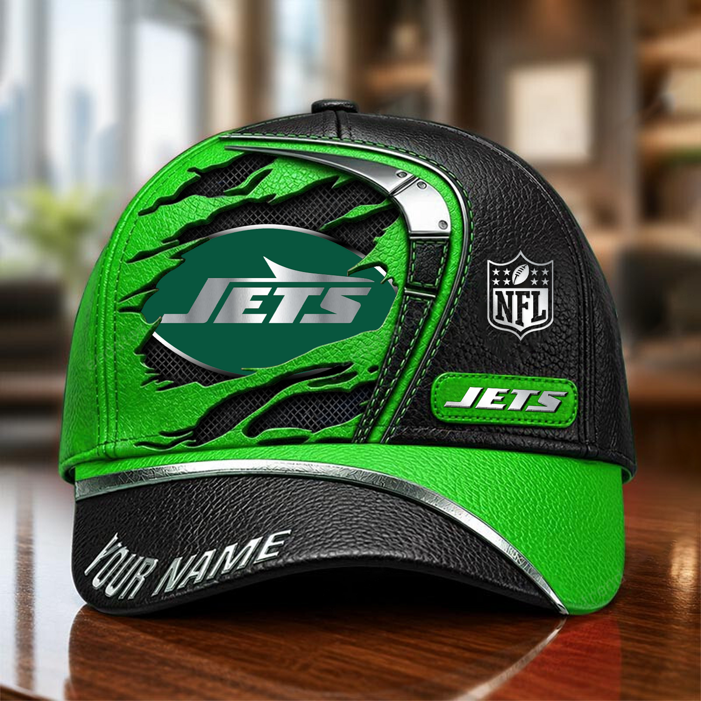 NYJ x NFL Premium Multicolor 3D Cap 200626