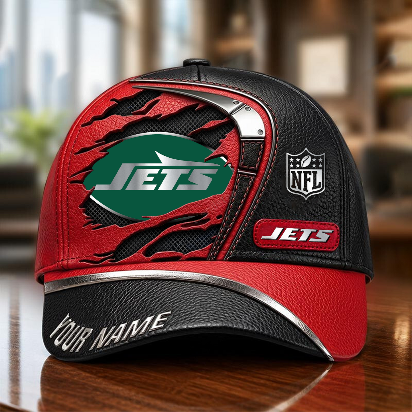 NYJ x NFL Premium Multicolor 3D Cap 200626