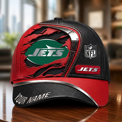 NYJ x NFL Premium Multicolor 3D Cap 200626