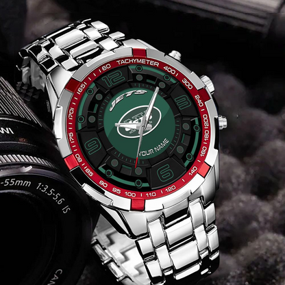 NYJ x NFL Stainless Steel Watch DatND DVT
