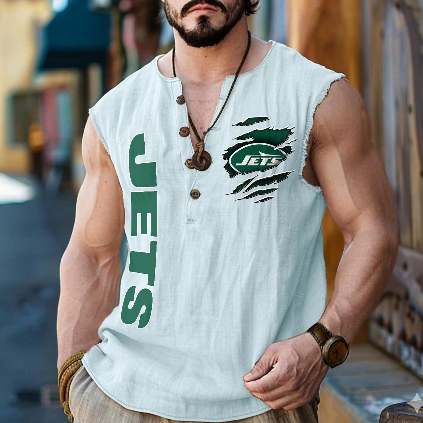 NYJ x NFL Tank Tops 2805 DatND DVT
