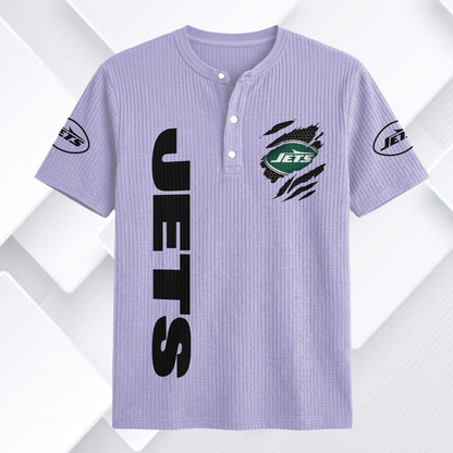 NYJ x NFL Waffle Short-Sleeve Shirt 2205 DatND DVT
