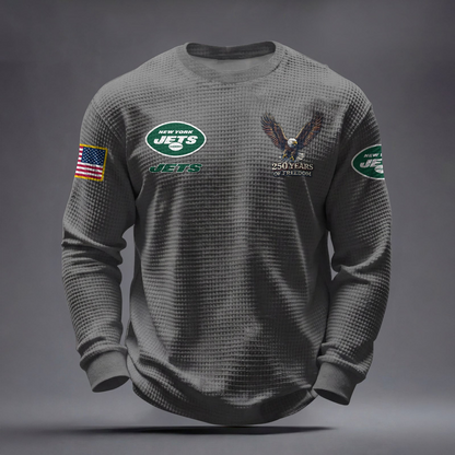 NYJ x NFL Waffle Sweatshirt DatND DVT
