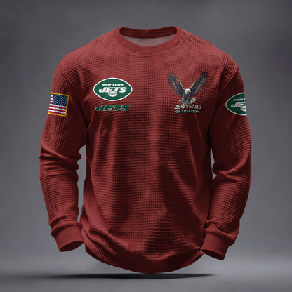 NYJ x NFL Waffle Sweatshirt DatND DVT