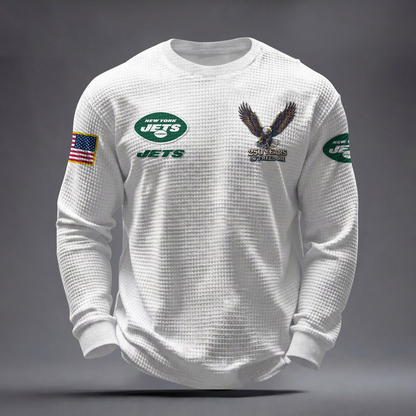NYJ x NFL Waffle Sweatshirt DatND DVT