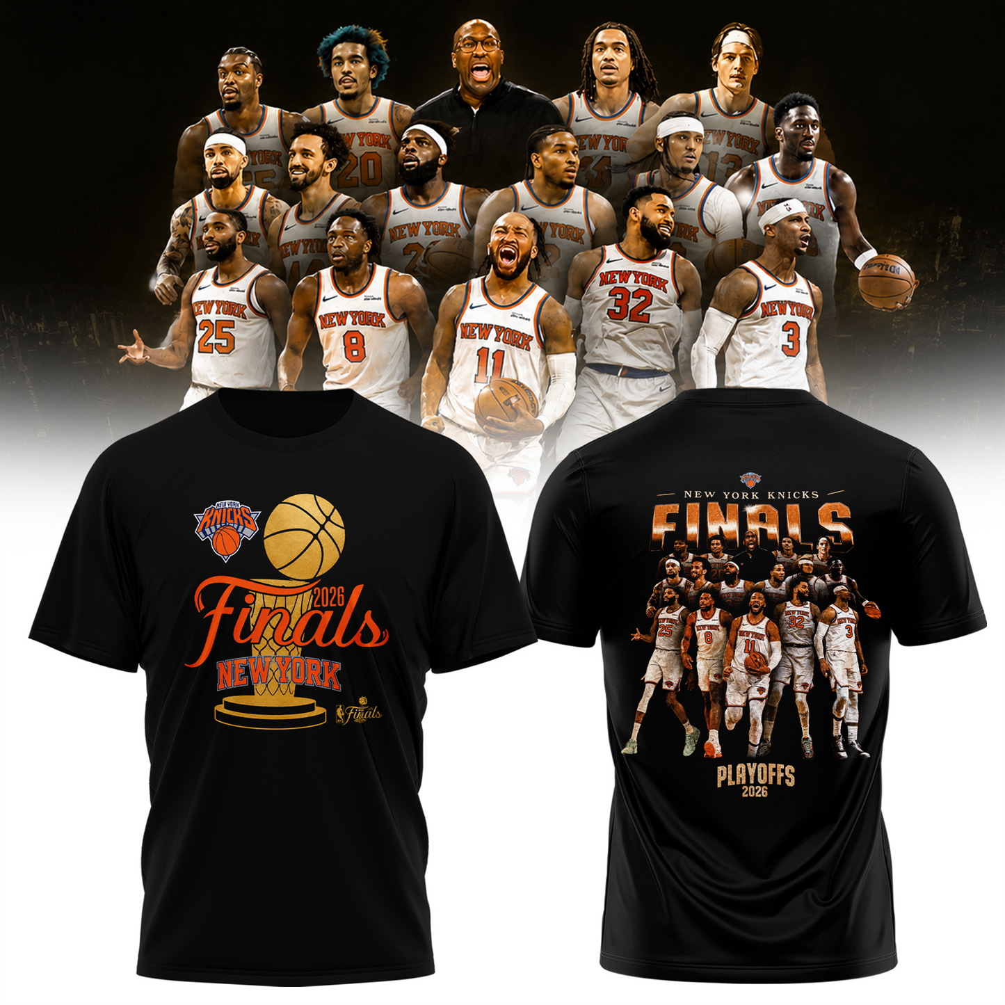 NYK x NBA Final Champions 2025-26 3D Aparael V26 150626