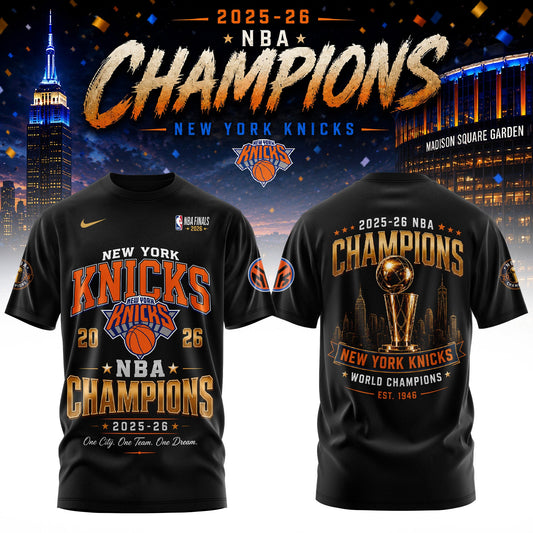 NYK x NBA Finals Champions Luxury V11 Shirt 150626