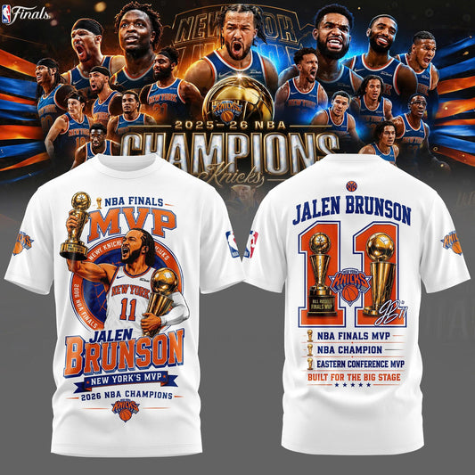NYK x NBA Finals Champions Luxury V2 Shirt 150626