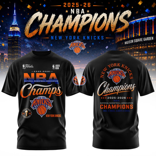 NYK x NBA Finals Champions Luxury V5 Shirt 150626