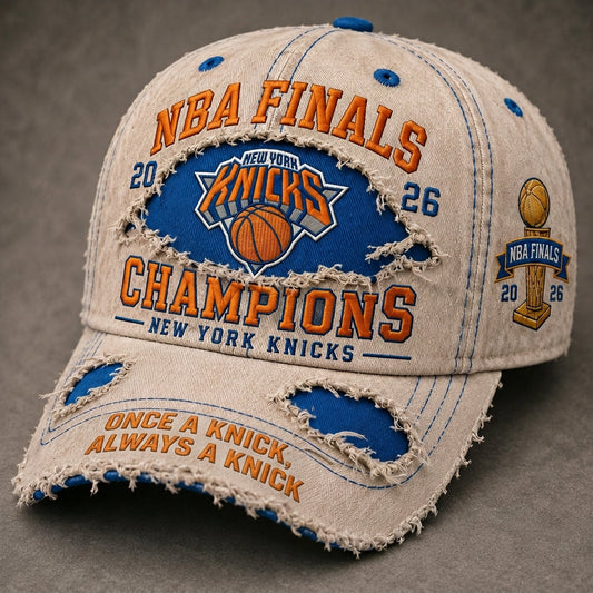 NYK x NBA Finals Champions Luxury Cap 150626