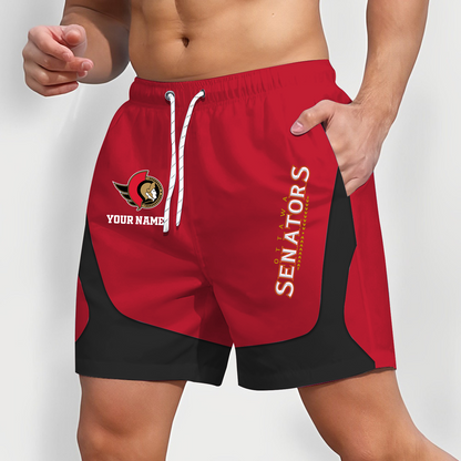 OTT x NHL Team Special Short Pants For Men Custom Name Gifts DATND TANTD 090426